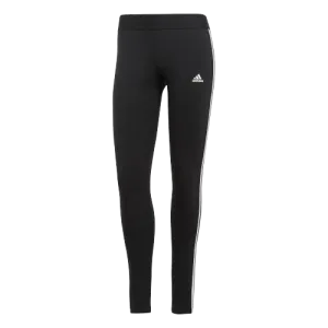 ADIDAS 3 STRIPE LEGGINGS - WOMEN - BLACK