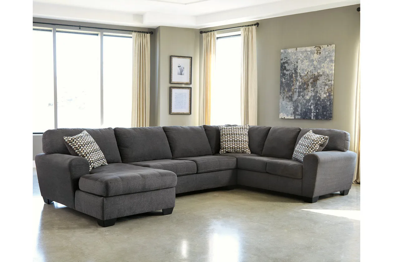 Ambee Slate 2-Piece LAF Sectional