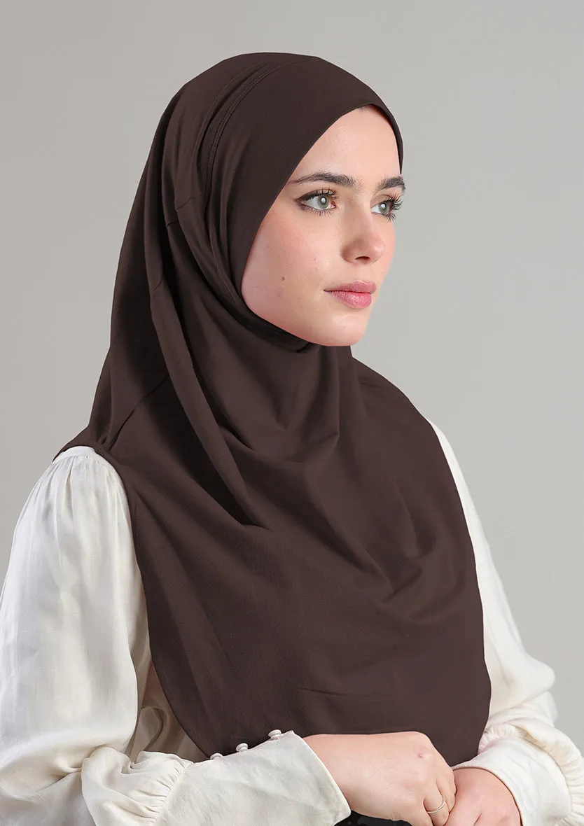 Amira Hijab Maxi-Plain Jersey Cotton