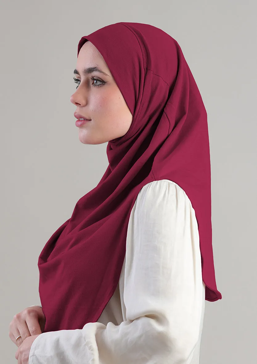 Amira Hijab Maxi-Plain Jersey Cotton