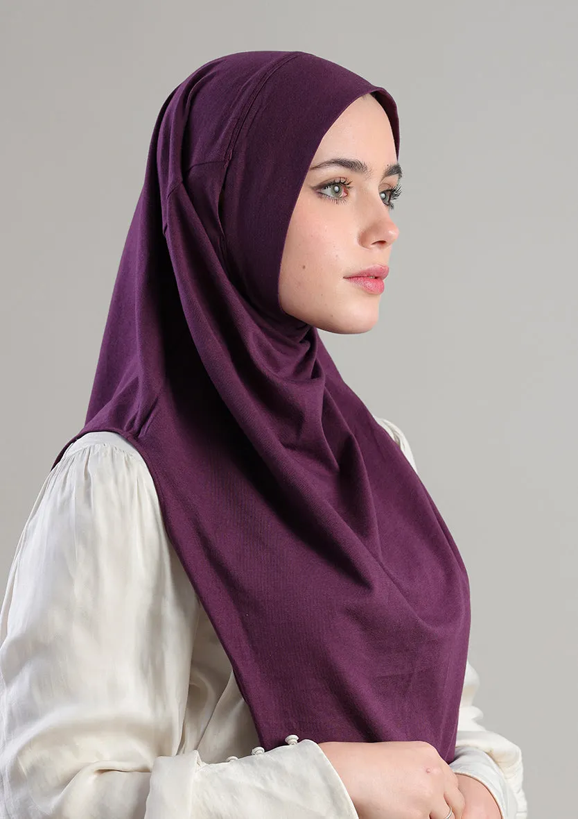 Amira Hijab Maxi-Plain Jersey Cotton