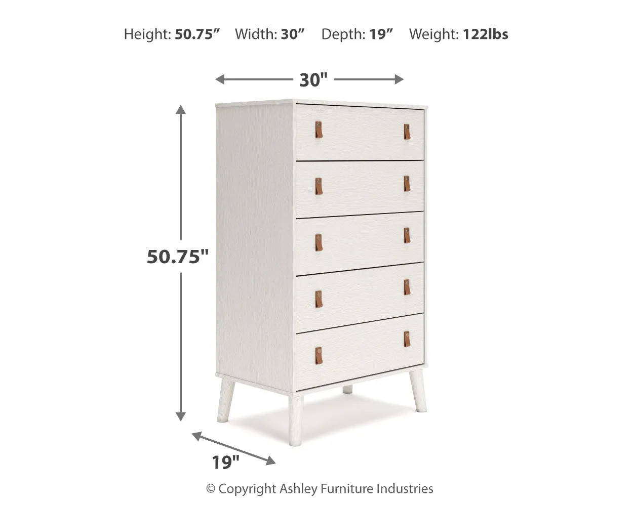 Aprilyn Full Platform Bed with Dresser, Chest and Nightstand