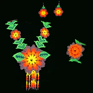 Beaded Jewelry Set - NA-OV-1000-R