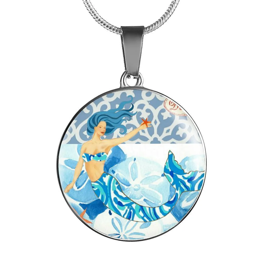 Blue Mermaid Necklace