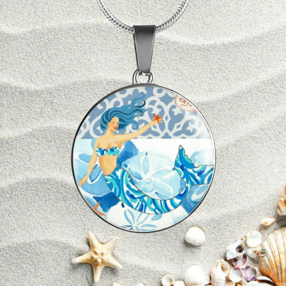 Blue Mermaid Necklace