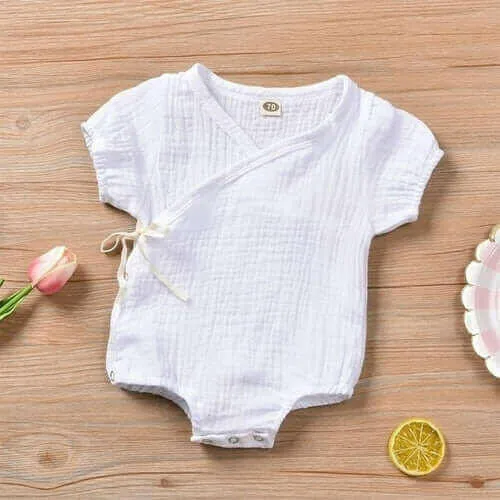 Bohemian Cotton Newborn Onesie