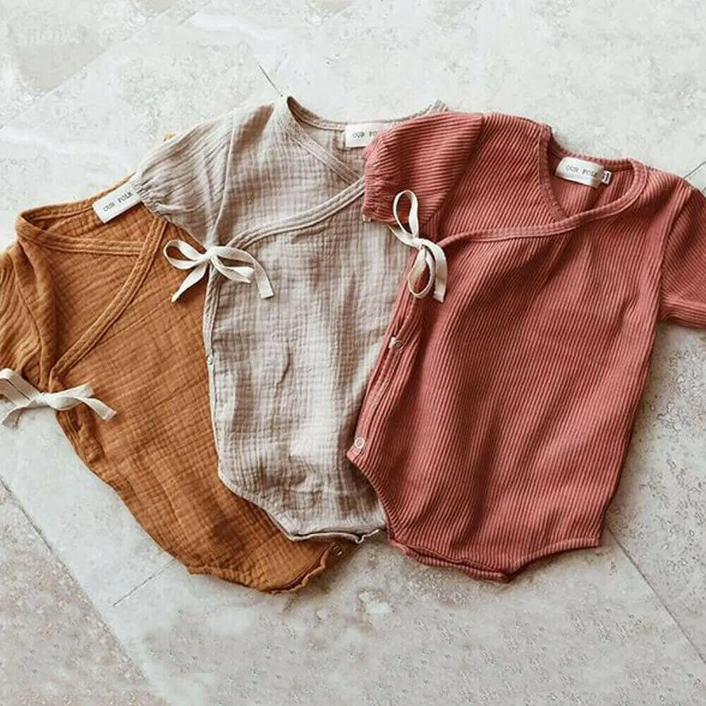 Bohemian Cotton Newborn Onesie