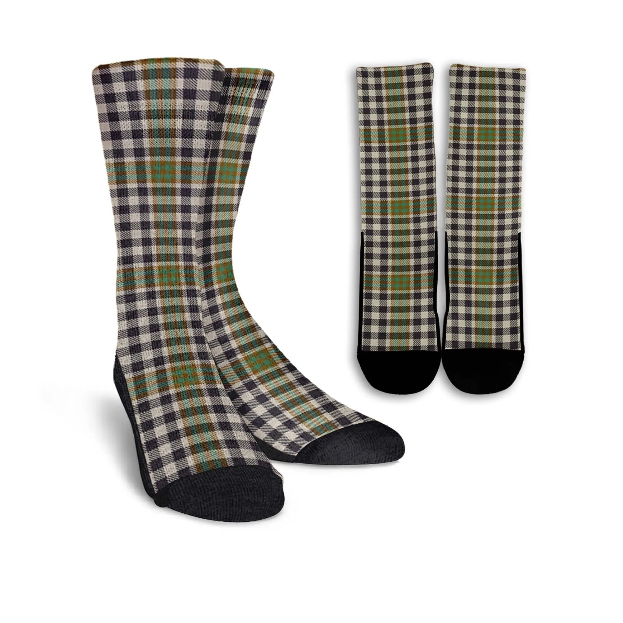 Burns Check Tartan Crew Socks