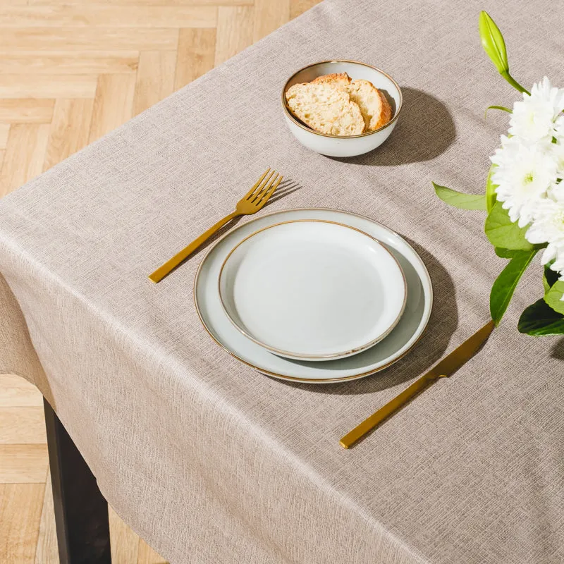 Carmel Designs Tablecloth Linen Dream - Taupe