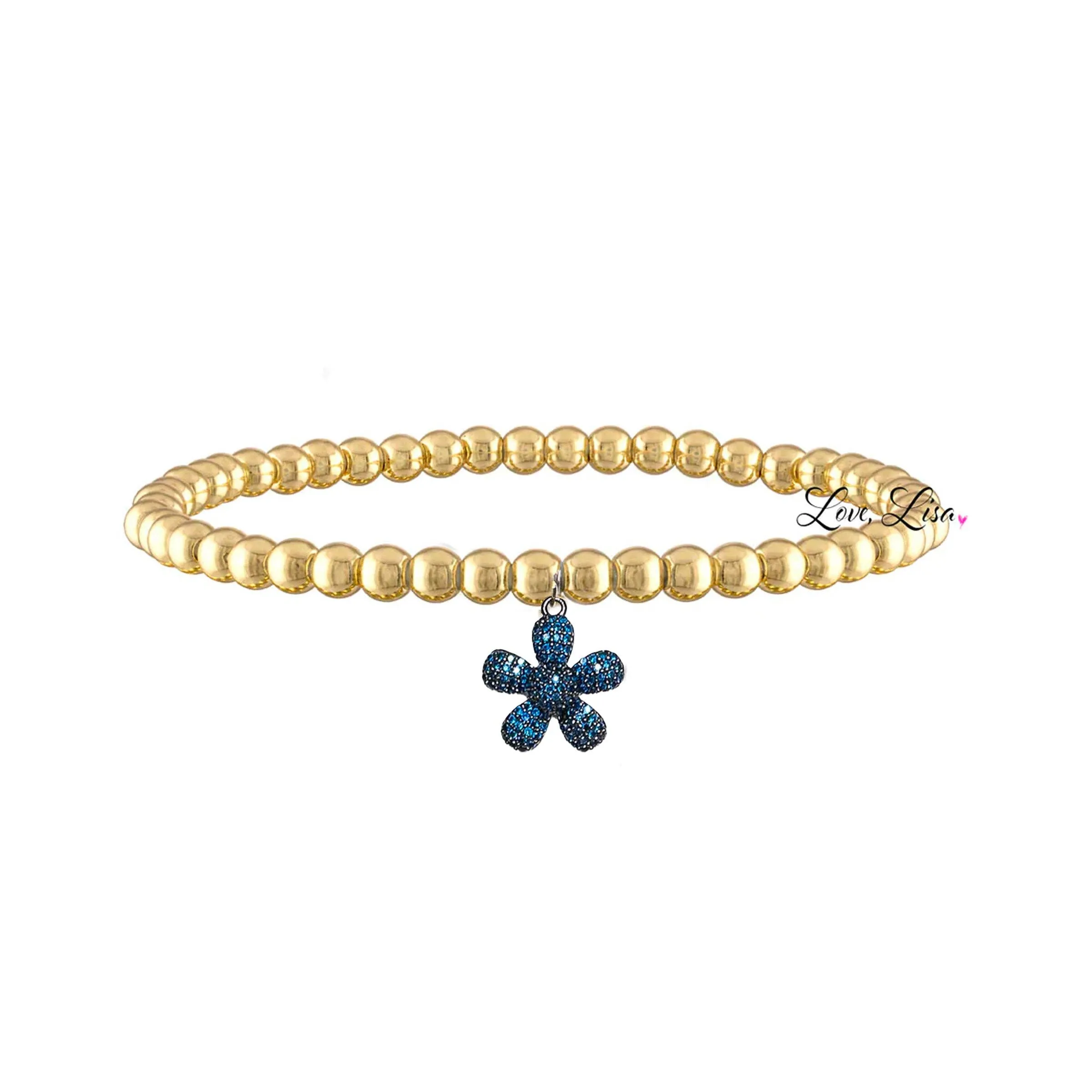 Charlotte Stunning Flower Stretch Bracelet