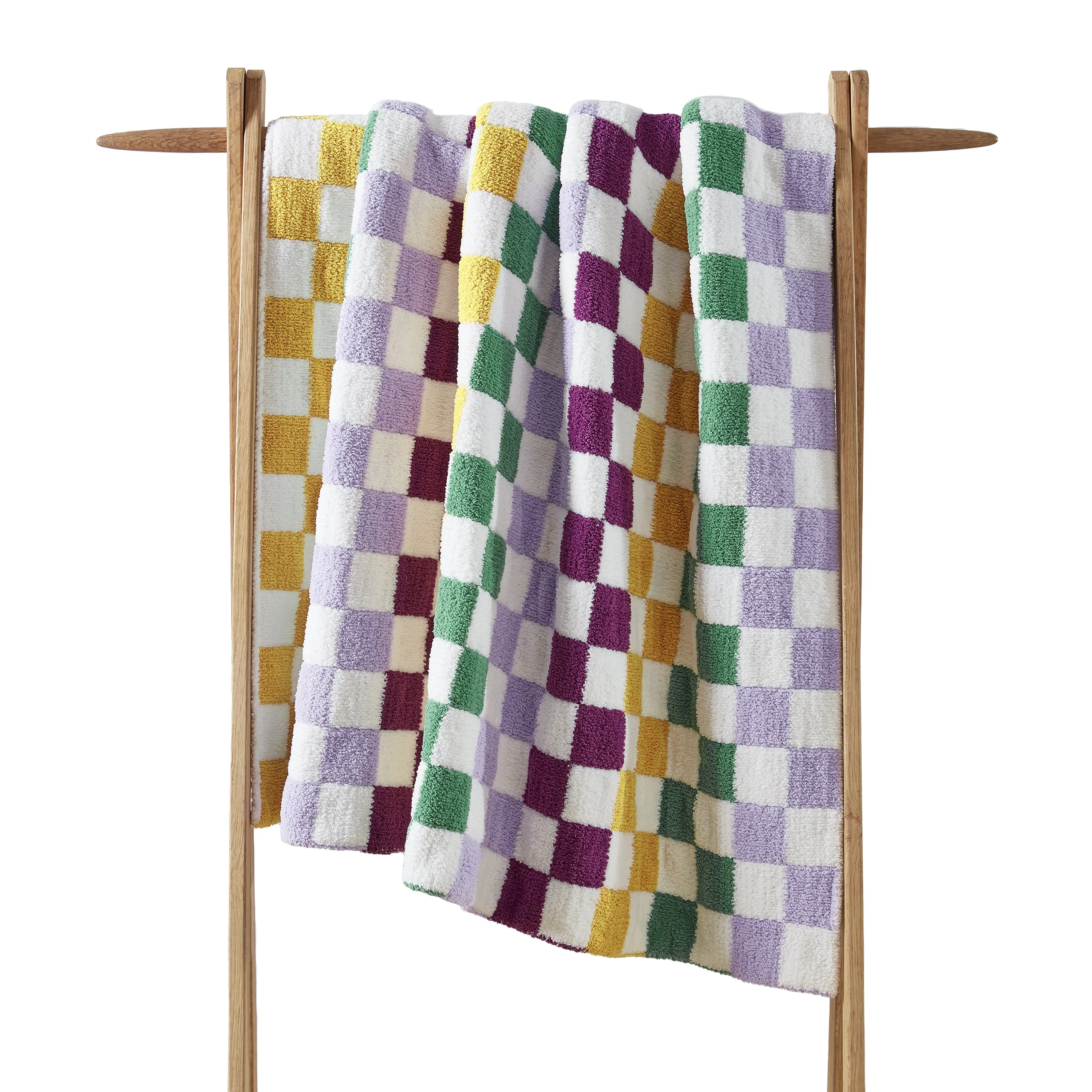 Checkerboard Throw Blanket