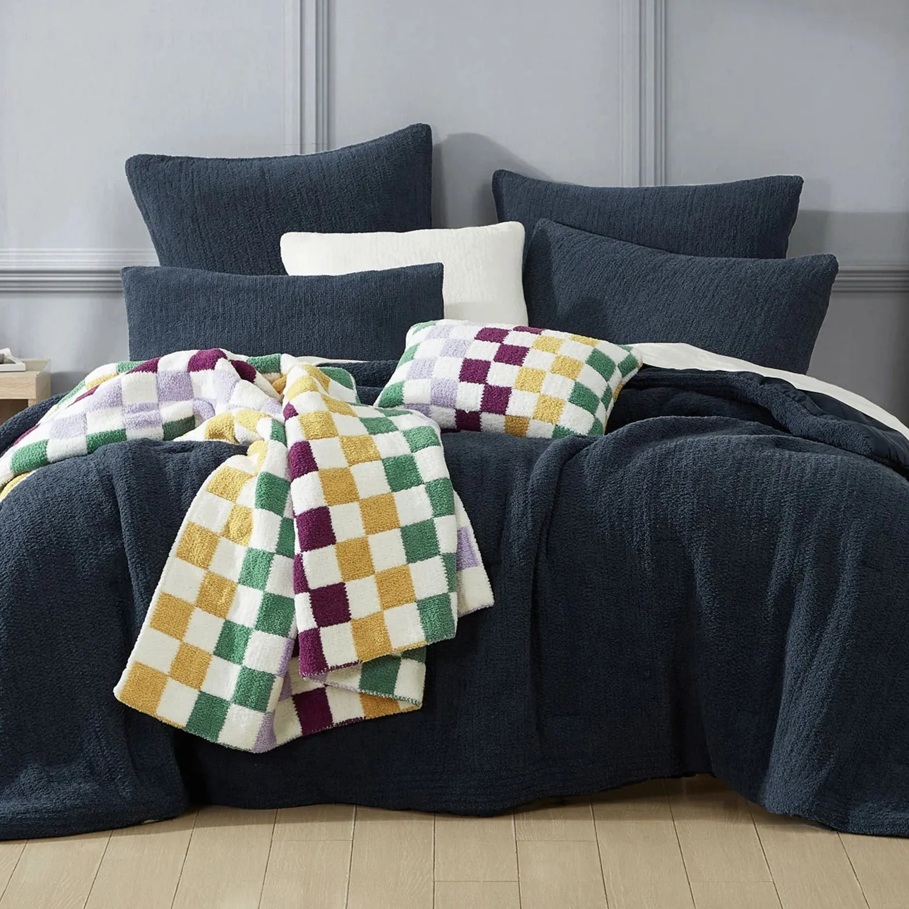 Checkerboard Throw Blanket