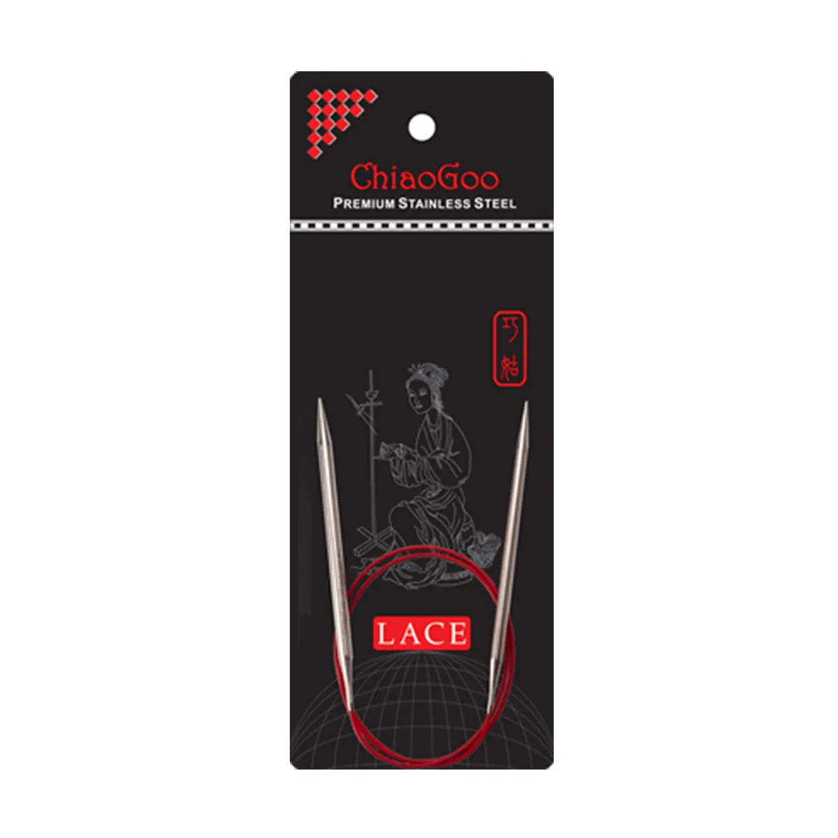 ChiaoGoo RED Lace Circular Needles - US 2 (2.75mm) - 24"