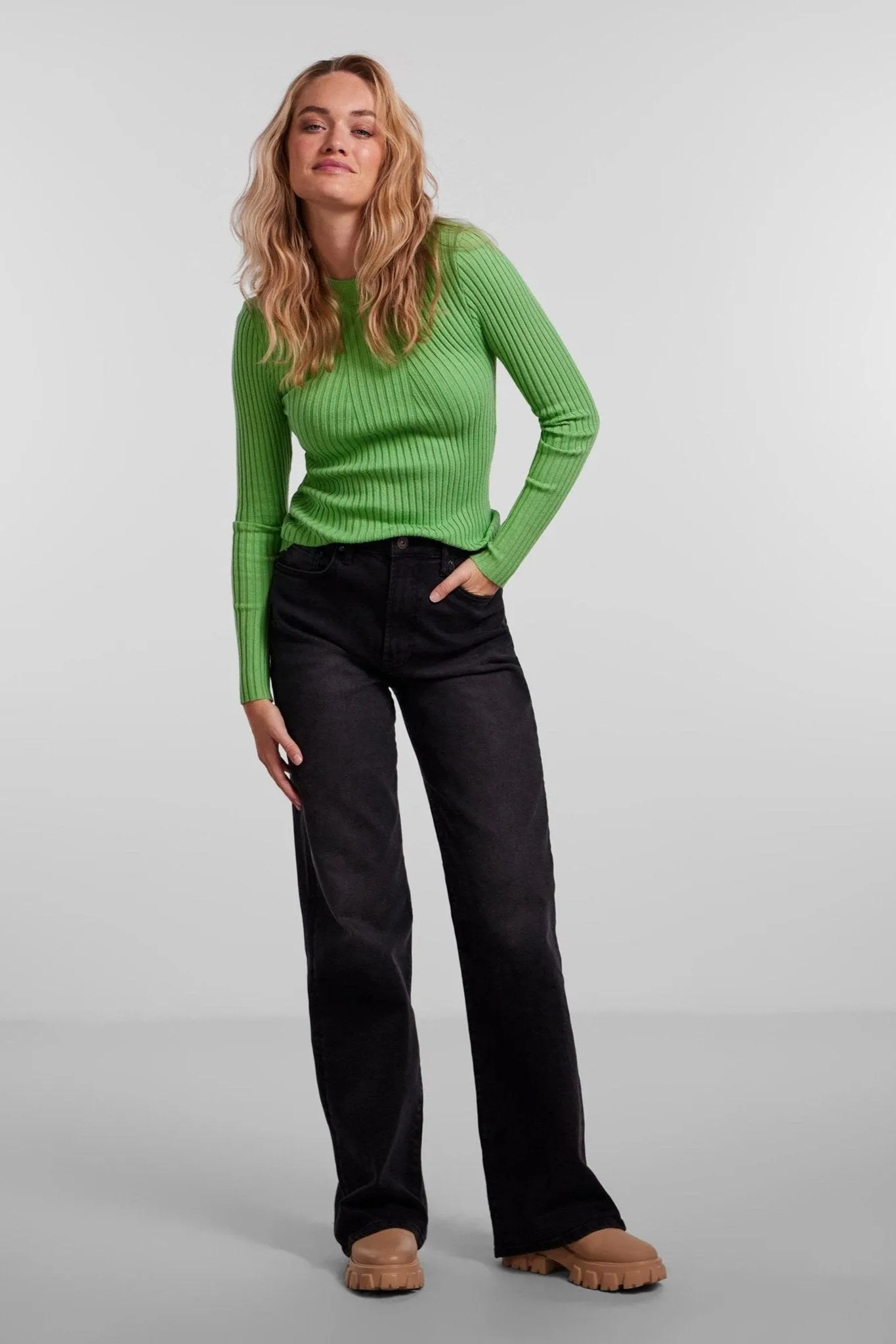 Crista Knit Top - Absinthe Green