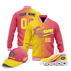 Custom Jacket MaxSoul Shoes and Hat Combo Offer Personalized Combo ZH-D028014-2