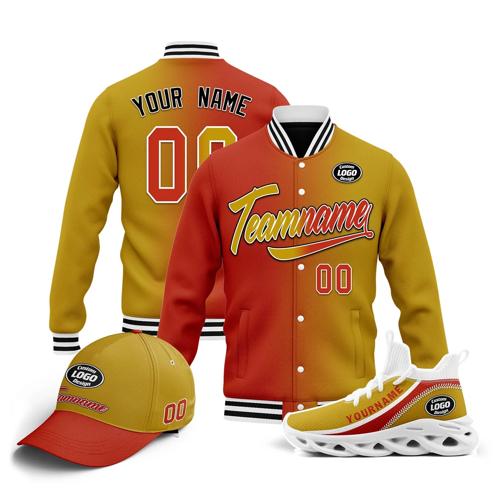 Custom Jacket MaxSoul Shoes and Hat Combo Offer Personalized Combo ZH-D028015-18