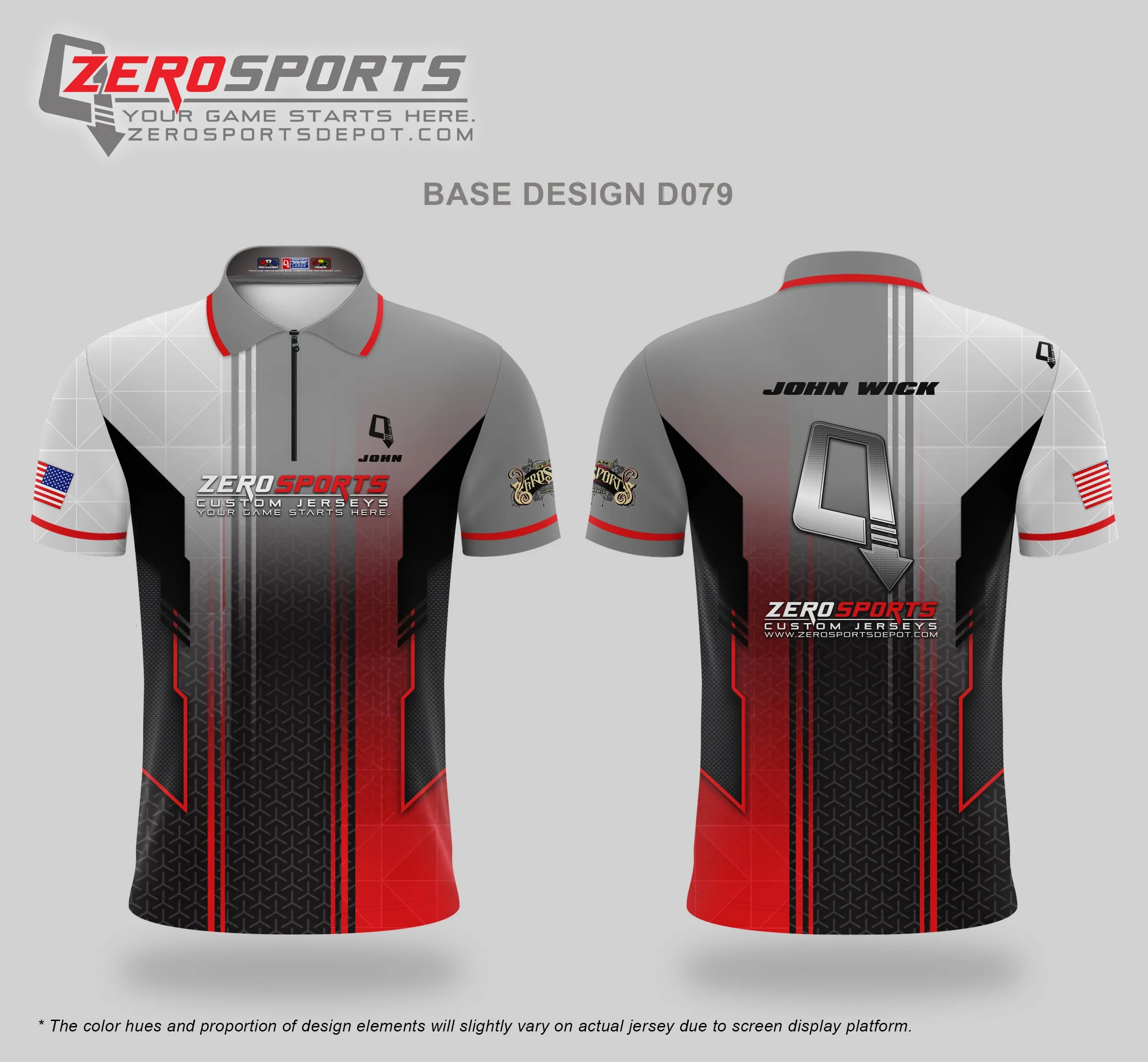 Custom Jersey Base Design #079