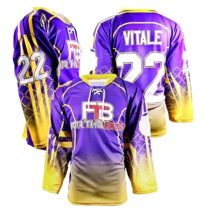 Custom Sublimated Hockey Jersey- Your Design