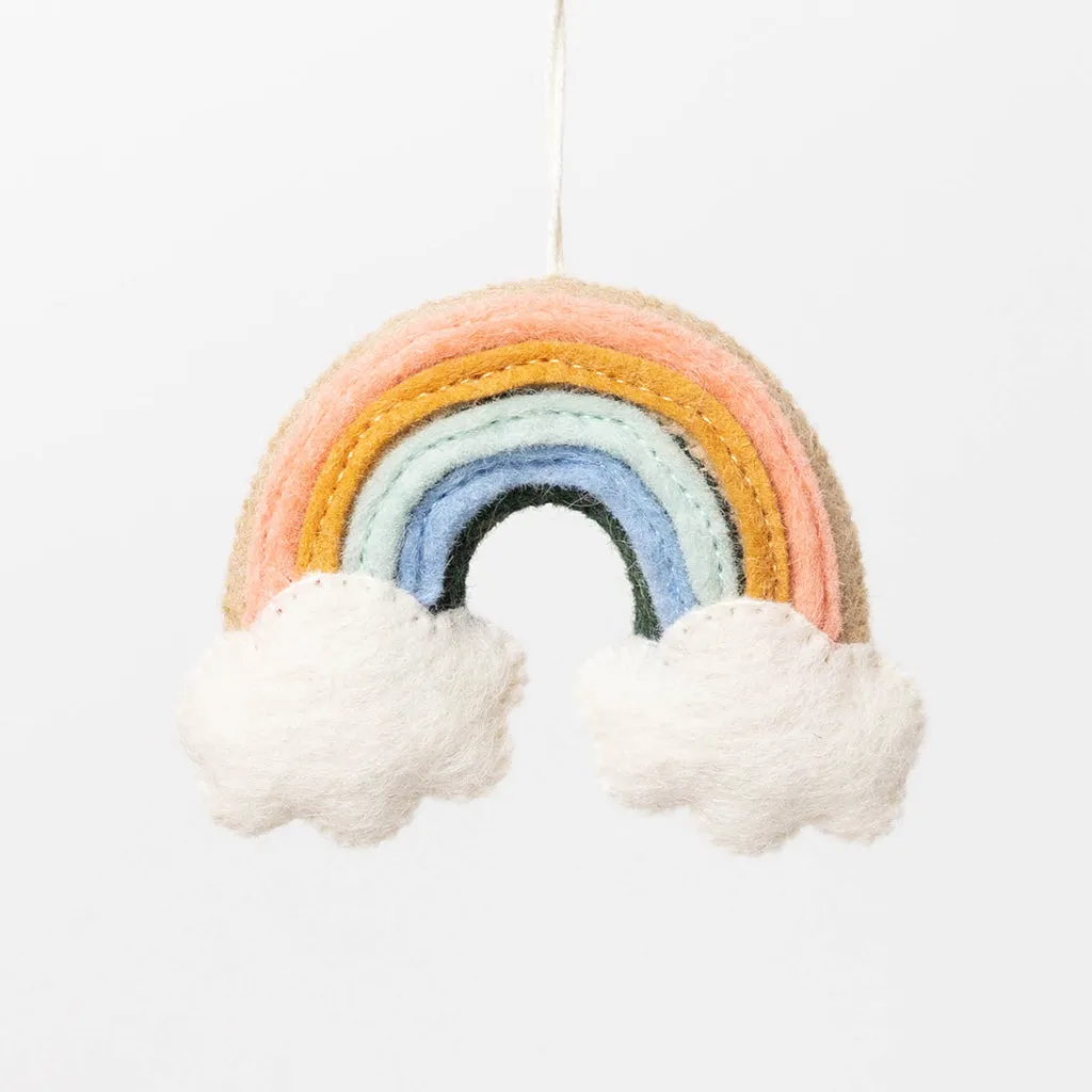 Desert Dunes Rainbow Ornament