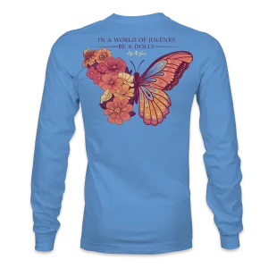 Dolly Butterfly - Flowers Blooming LONG SLEEVE T-Shirt