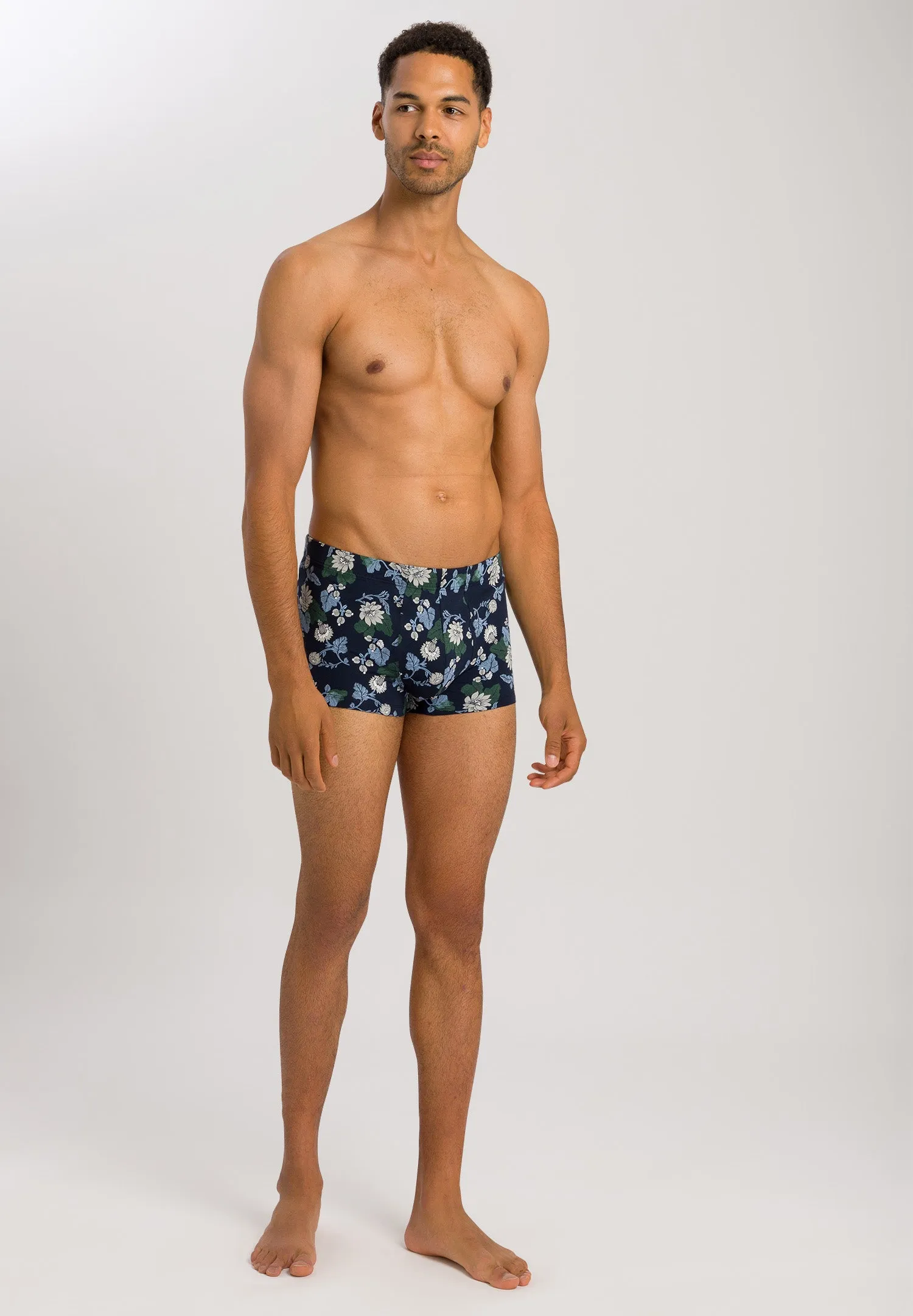 Fancy Jersey Boxer Briefs | Fine Lined Print 73289-1251