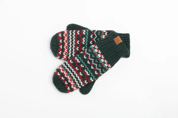 Ganz Holiday Knit Mittens