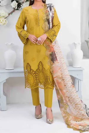 Gulmira By Tawakkal Unstitched 3 Piece Emb Lawn Collection'2024-D-9354