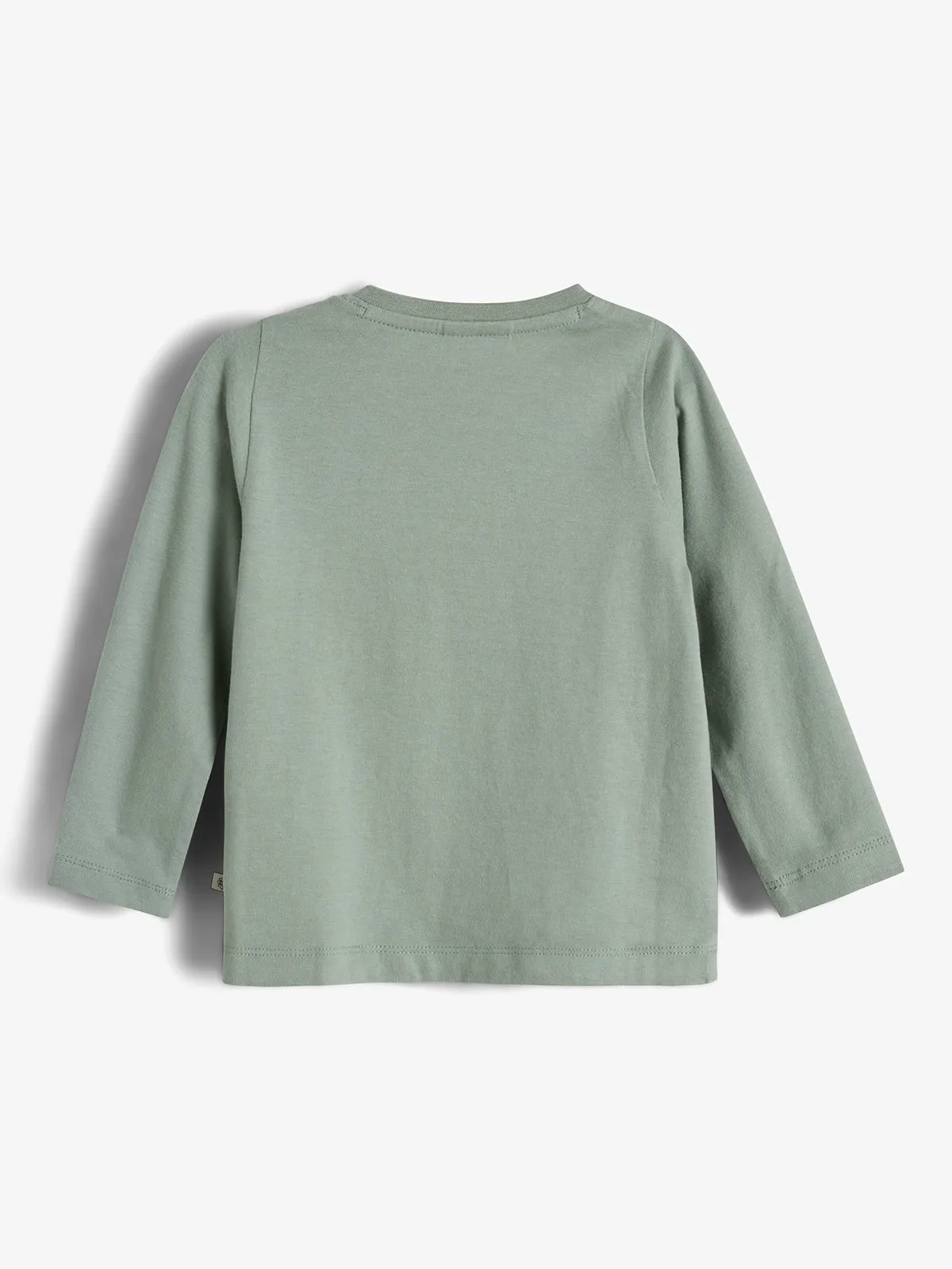 Hedgie Long Sleeve T-shirt - Little - Light Green