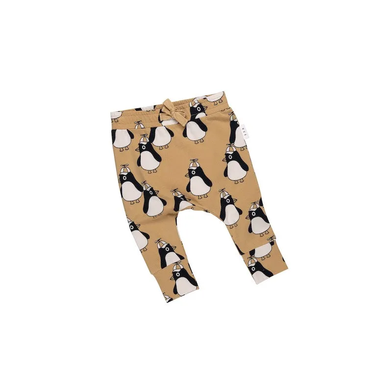 Huxbaby Cool Penguin Drop Crotch Pant