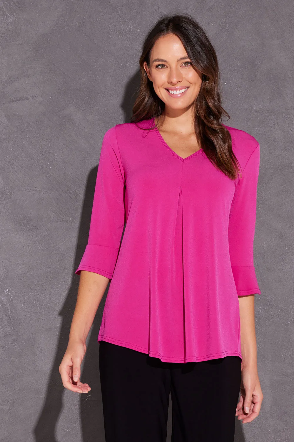 Keswick Top - Hot Pink