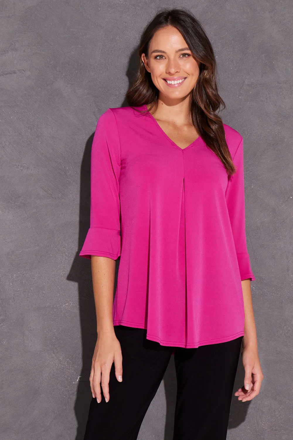 Keswick Top - Hot Pink