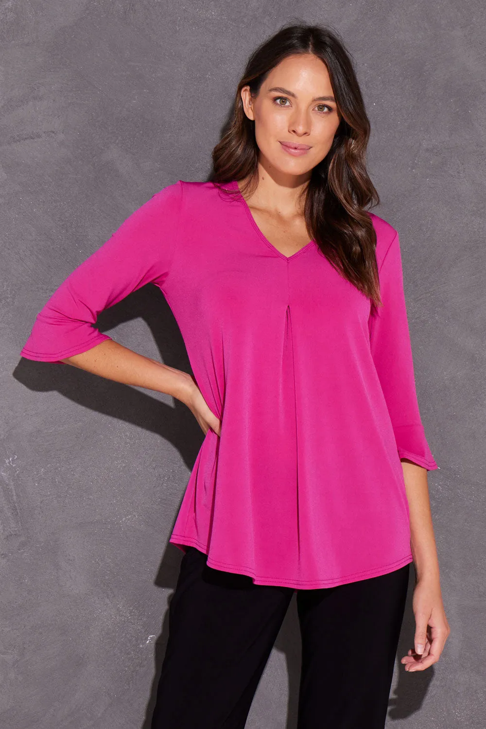 Keswick Top - Hot Pink