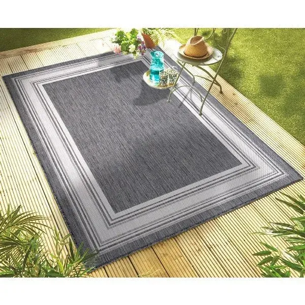 Kilimanjaro 81758AWH Anthracit White Rug