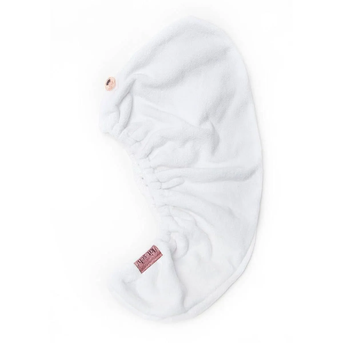 Kitsch Quick Dry Hair Towel - White