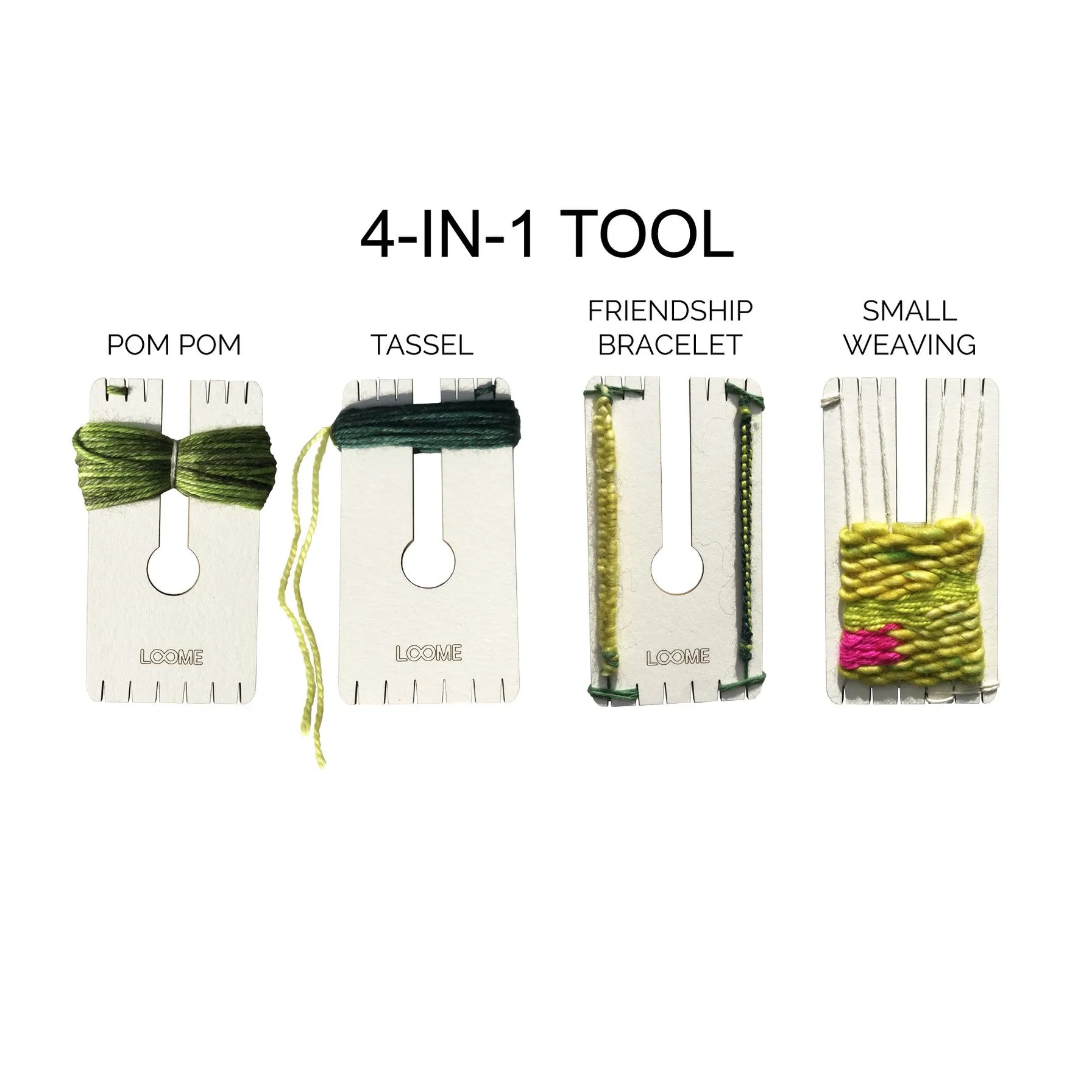 Loome Pom Pom, Tassel, Weaving Tools and Kits