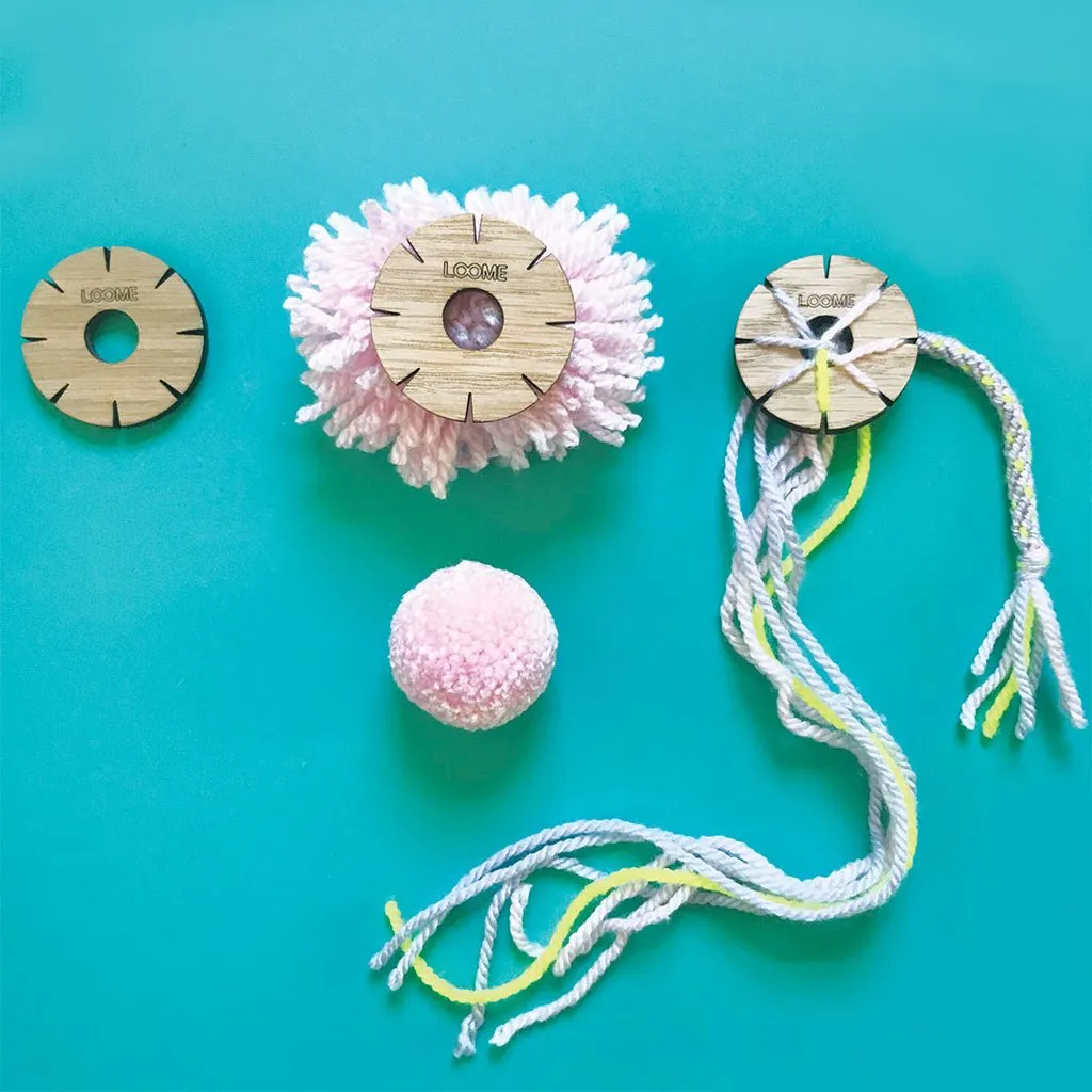 Loome Pom Pom, Tassel, Weaving Tools and Kits