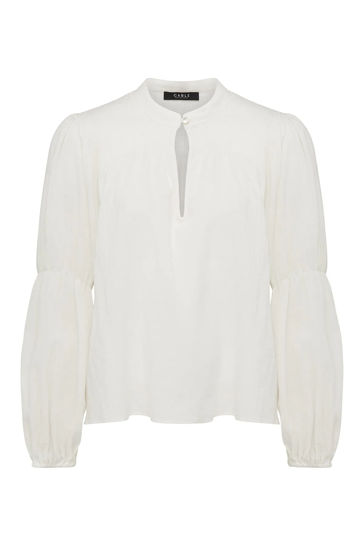 Marais Cotton Blouse - White