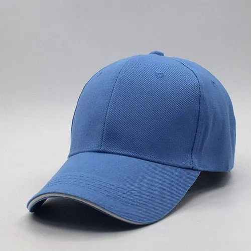 Men Baseball Cap Women Snapback Caps Casquette Hats For Men Plain Blank Bone Solid Gorras Planas Baseball Caps Plain Solid