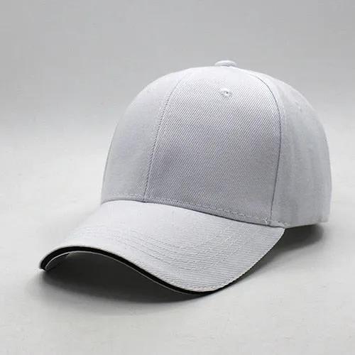 Men Baseball Cap Women Snapback Caps Casquette Hats For Men Plain Blank Bone Solid Gorras Planas Baseball Caps Plain Solid