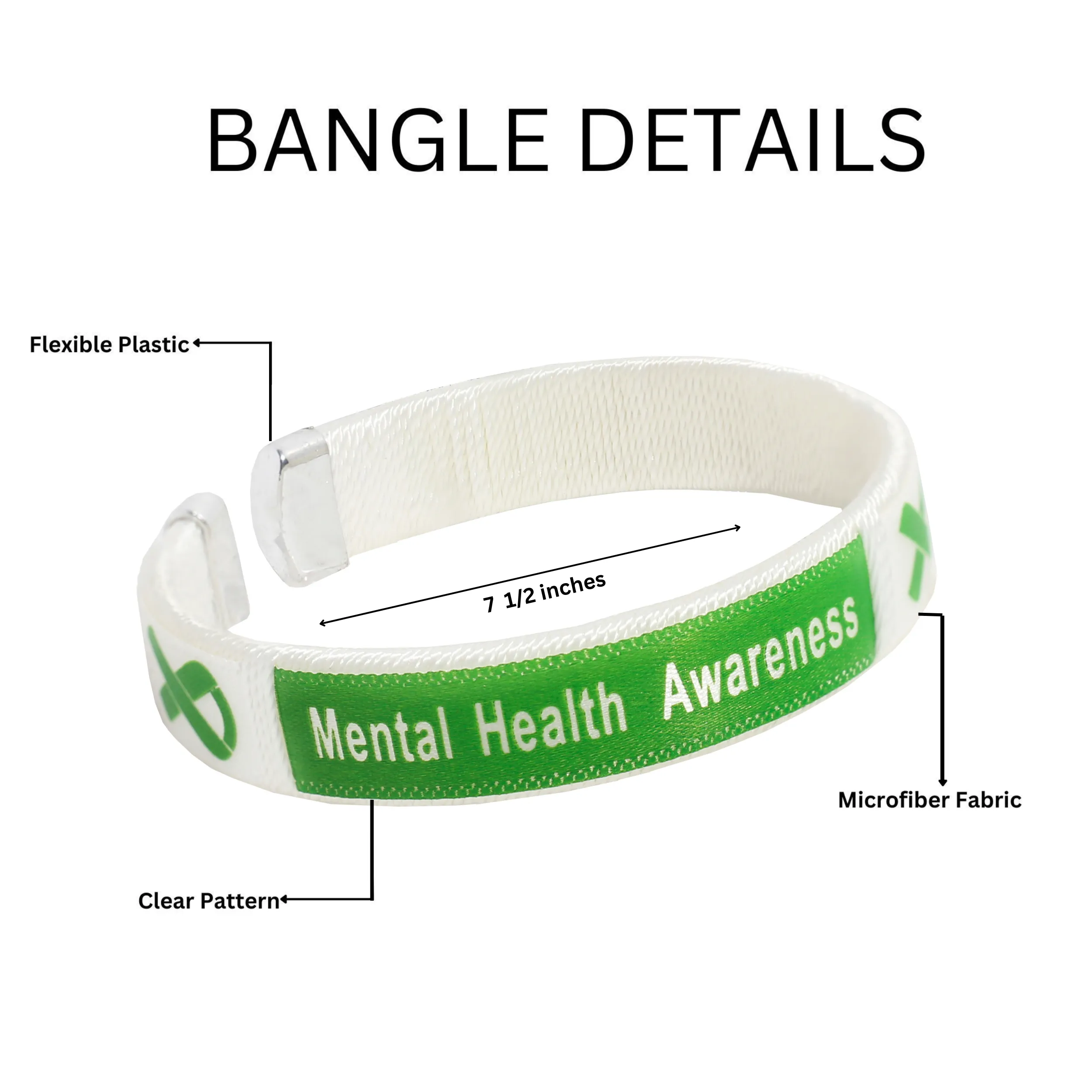 Mental Health Bangle Bracelets