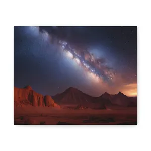 Milky Galaxy Stretched Canvas