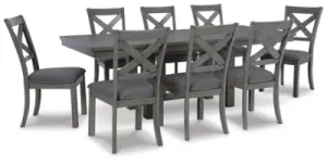 Myshanna Dining Table and 8 Chairs