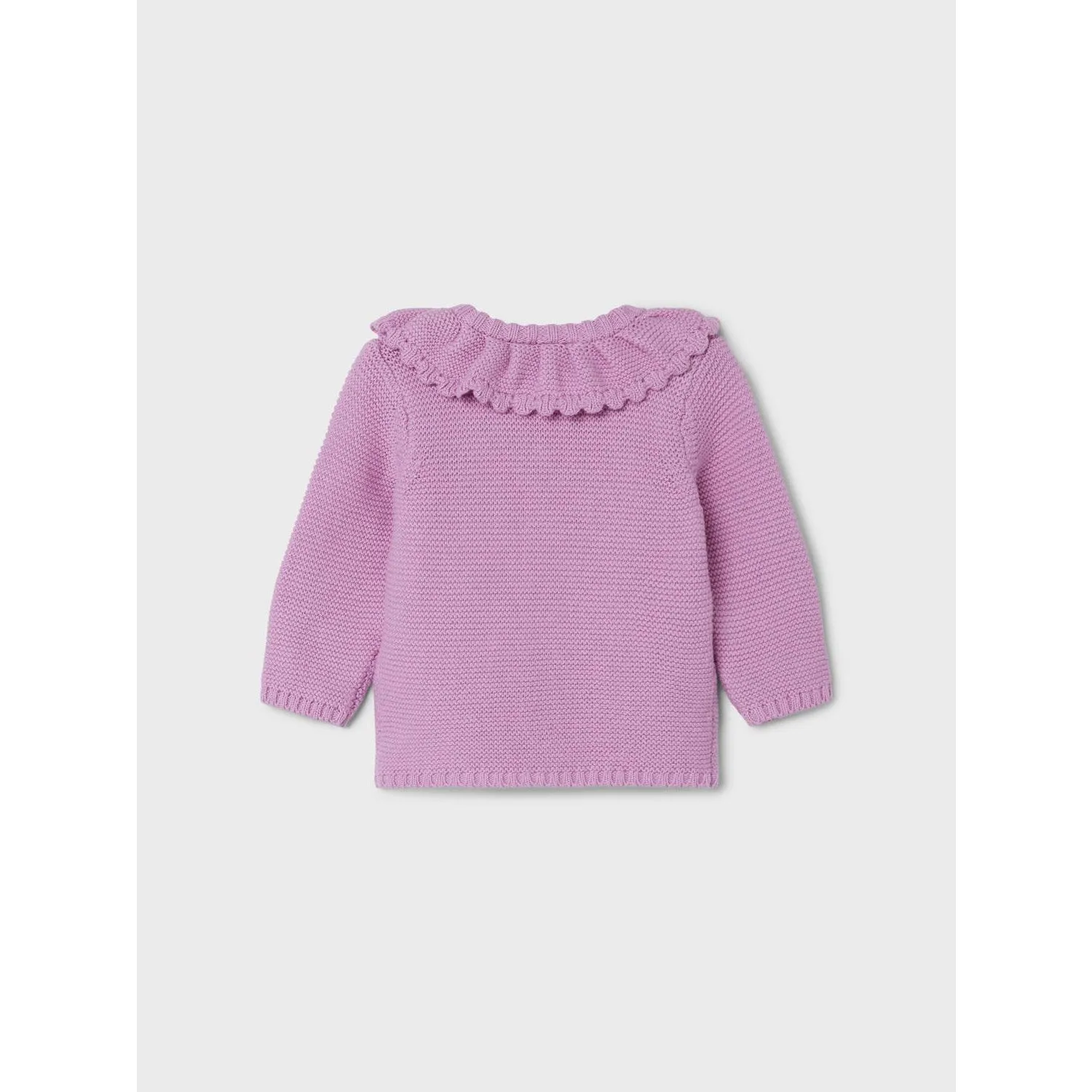 Name It Pastel Lavender Lianne Knit Cardigan