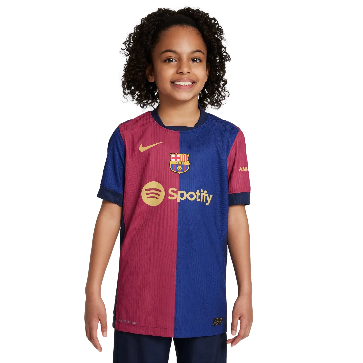 Nike Barcelona 24/25 Authentic Youth Home Jersey