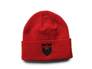 No Shave Life OG Red Beanie