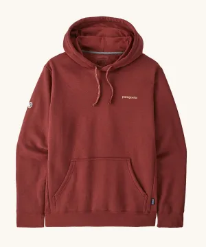 Patagonia Fitz Roy Icon Uprisal Hoody - Mangrove Red