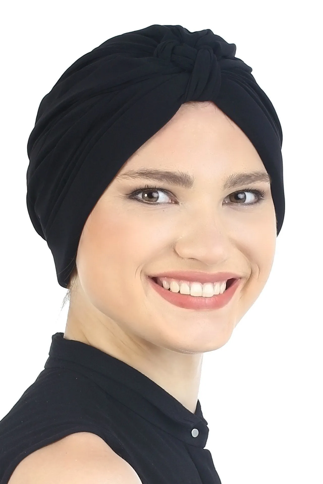 Pleated W Pattern Turban