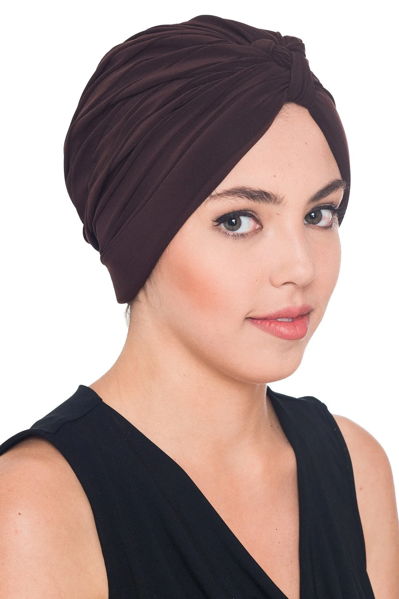 Pleated W Pattern Turban