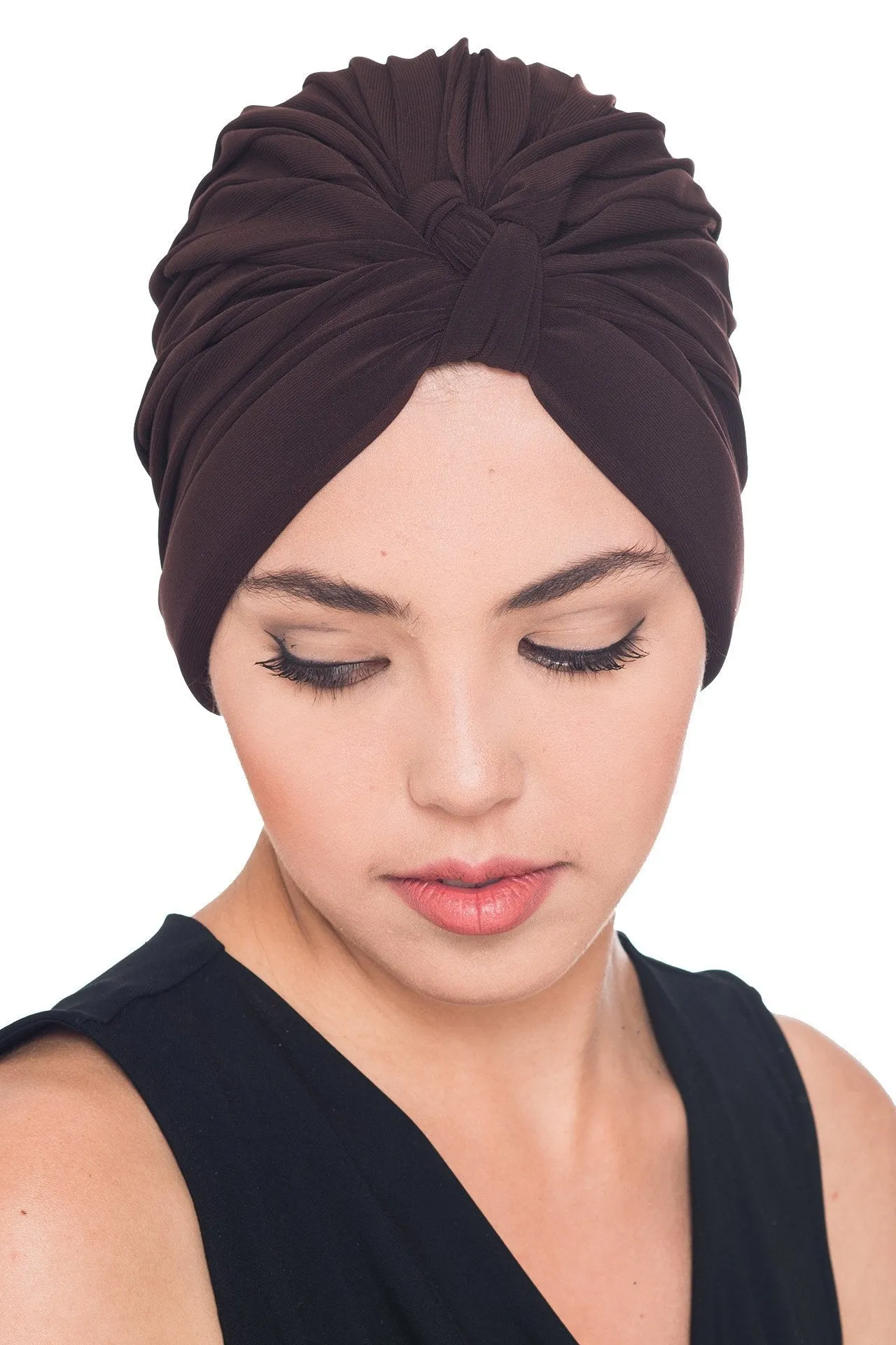 Pleated W Pattern Turban