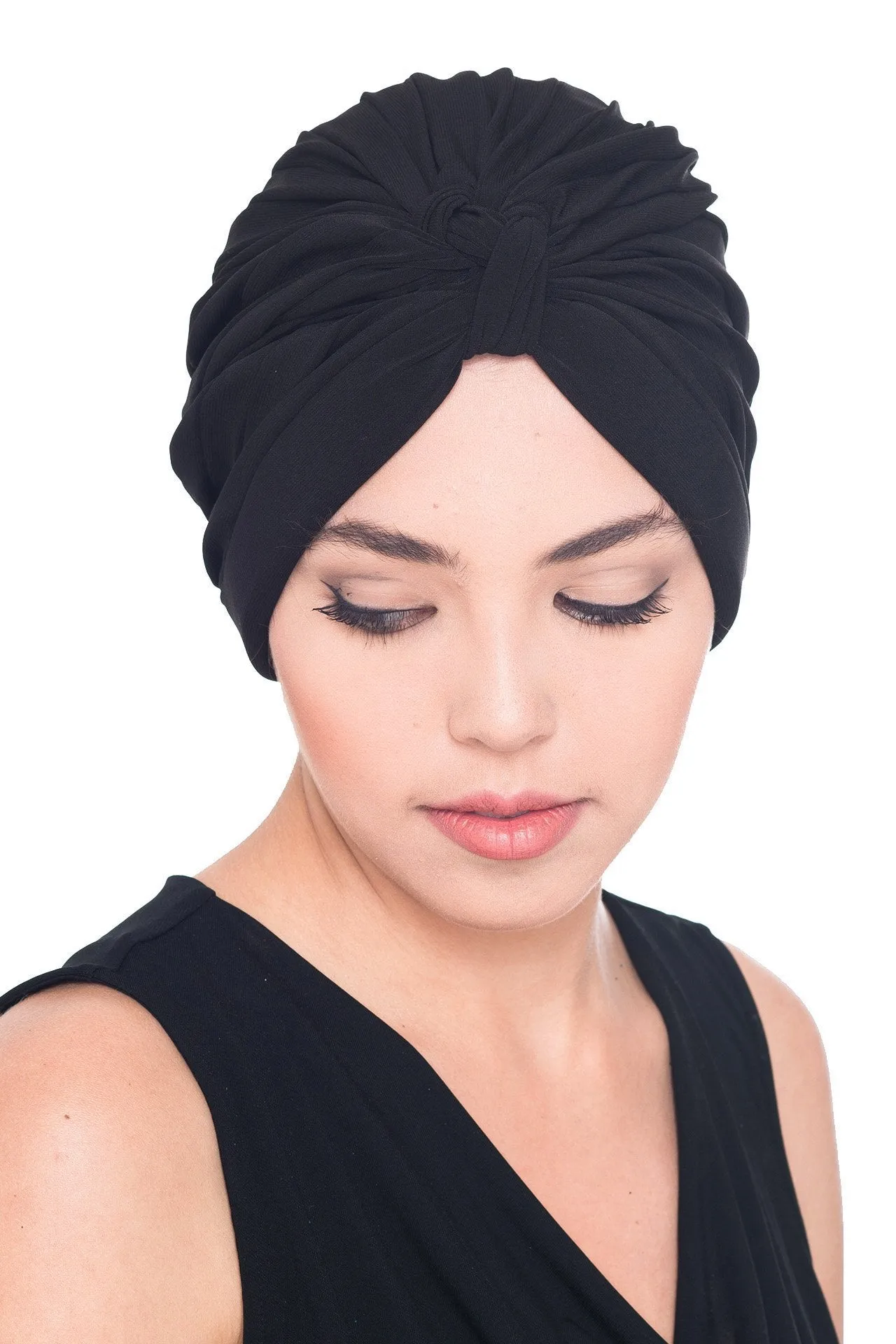 Pleated W Pattern Turban